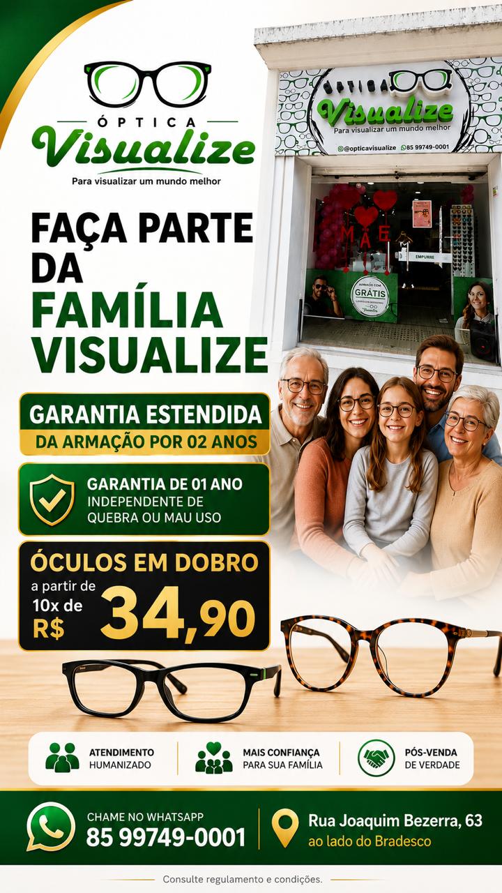Campanha Faça Parte da Família Visualize